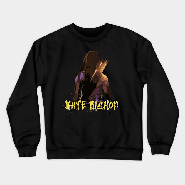 Kate Bishop Hawkeye Crewneck Sweatshirt by MairlaStore